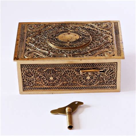 music box metal embossed|antique wooden music boxes.